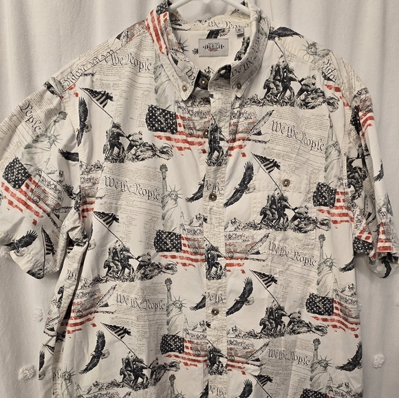 American Rag Other - American Rag Graphic Print Shirt Mens Xl